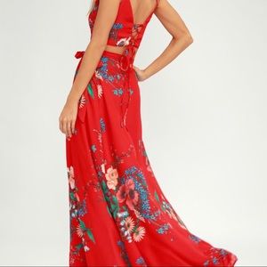 Lulu’s two piece maxi dress
